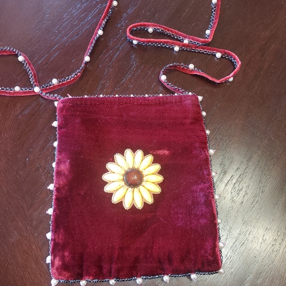 None Handbags - Vintage Velvet Bag